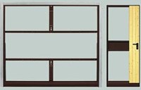 Garage door and side door OFI